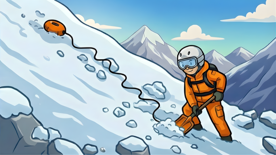 AvaBuoy Rescue Scenario with Rescuers